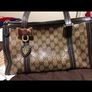 Gucci Handbag Guccissima Shiny Leather